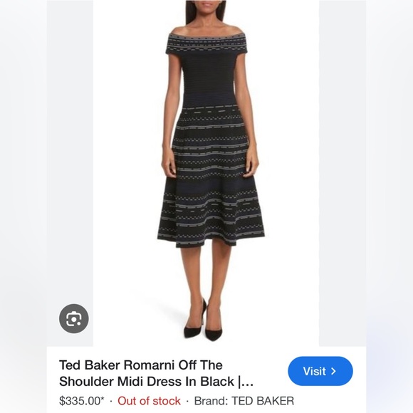 Ted Baker London Midi Dress Ted Baker London - Picture 6 of 16